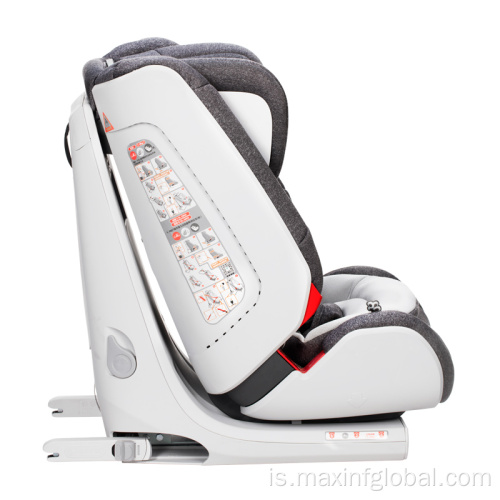 Hópur 1+2+3 Baby Protect bílstól með isofix